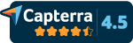 Capterra showing that SiteGuru is rated 4.5